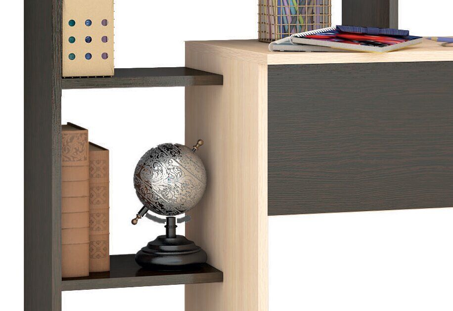 Стол компьютерный Квартет-2 ТЭКС (Венге)