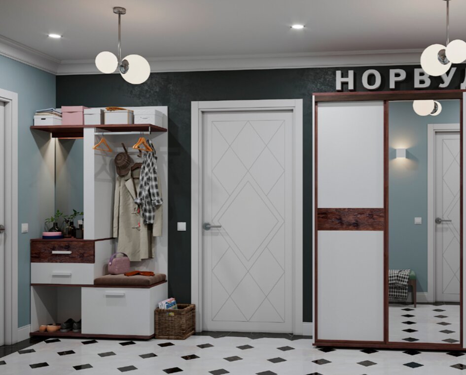 Мини-прихожая Норвуд 70 Глазов-мебель
