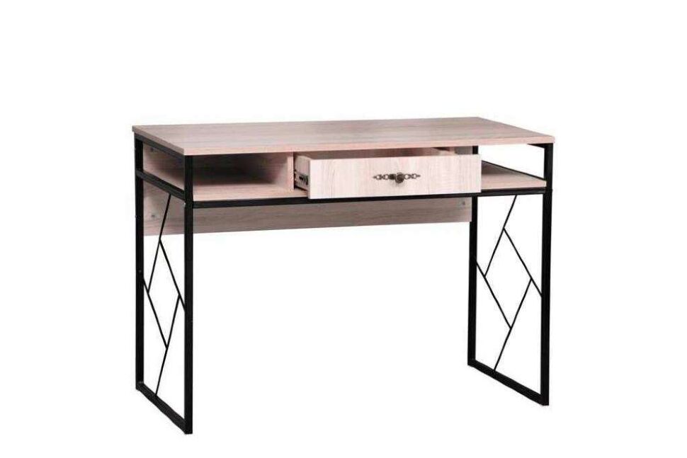 Стол Скарлетт Дуб Сонома/Черный