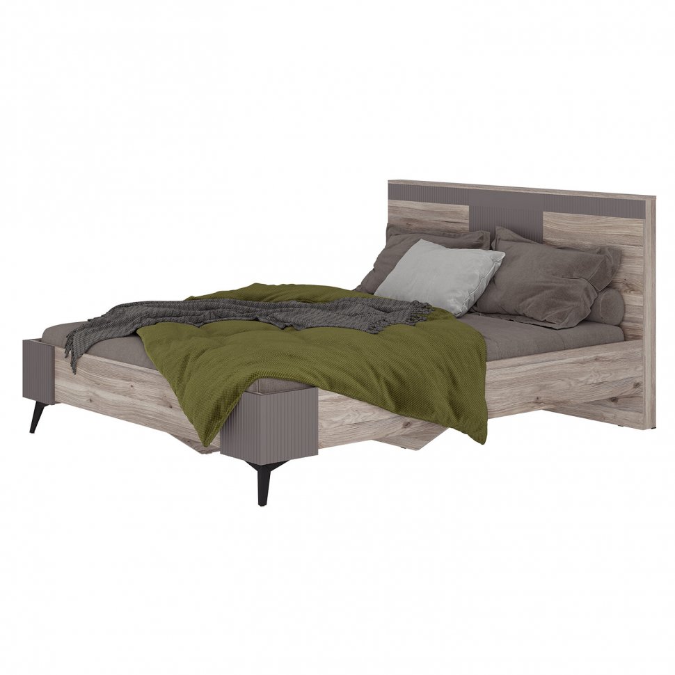 Кровать 160х200 Кассандра (БТС) с настилом ДСП