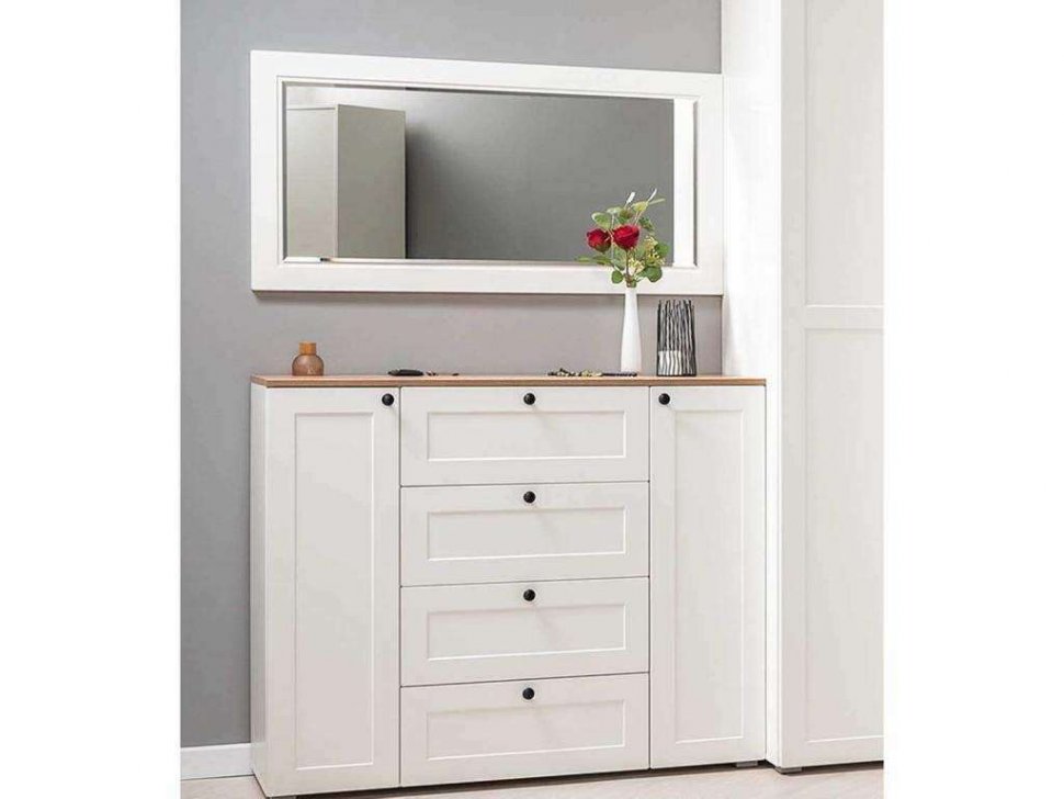 Прихожая Остин 2 Белый шагрень/Дуб Вотан