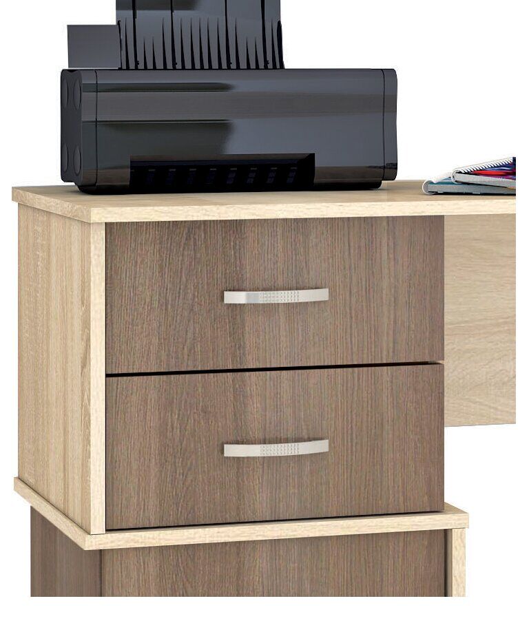 Стол письменный Сити-2 ТЭКС (Ясень шимо)