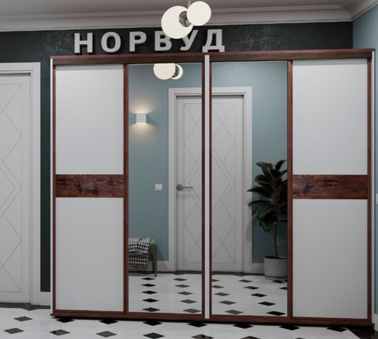 Шкаф-купе Норвуд 303 Глазов-мебель