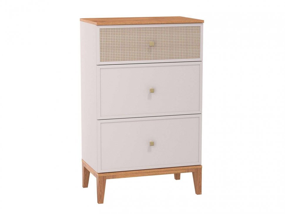 60.04 комод Бора Кашемир/Дуб Вотан