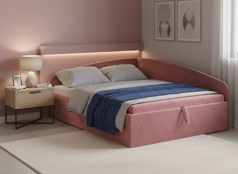 Тахта Адель 1400 модель 061 Ультра Коралл