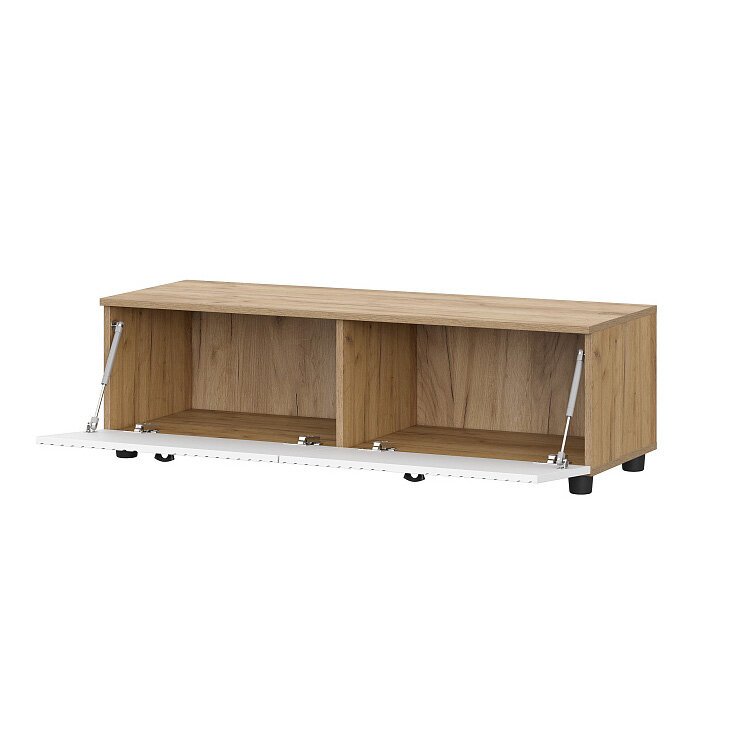 Тумба для ТВ cо створками Милан (SV-Мебель) Белый