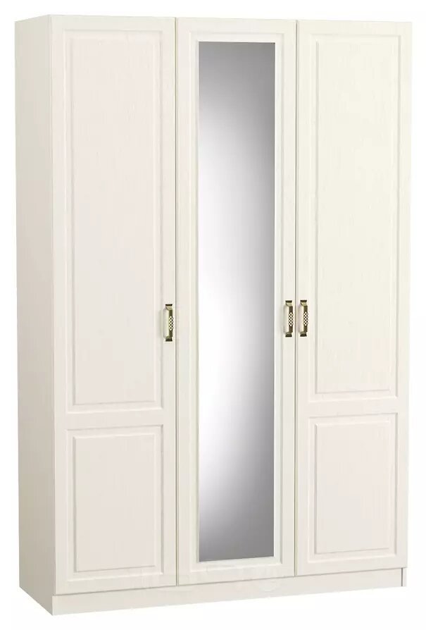 Ливерпуль Шкаф комбинированный 08.45.01 Белый/Ясень ваниль