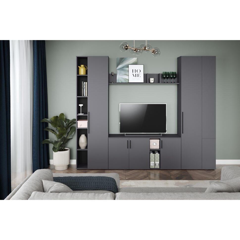 Эйр тумба под ТВ 16.55 Графит