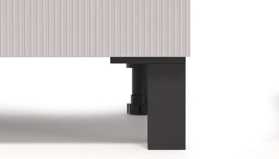 Кухня Венера 2700 МДФ Кашемир фрезерованный