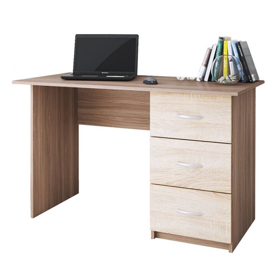 Стол письменный Сити-1 ТЭКС (Ясень шимо)