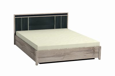 Кровать 160х200 с основанием из металла Nature 307 (Глазов) Гаскон пайн