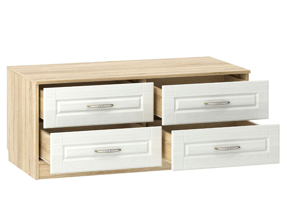 Гостиная Оливия 6 Дуб Сонома/белое дерево