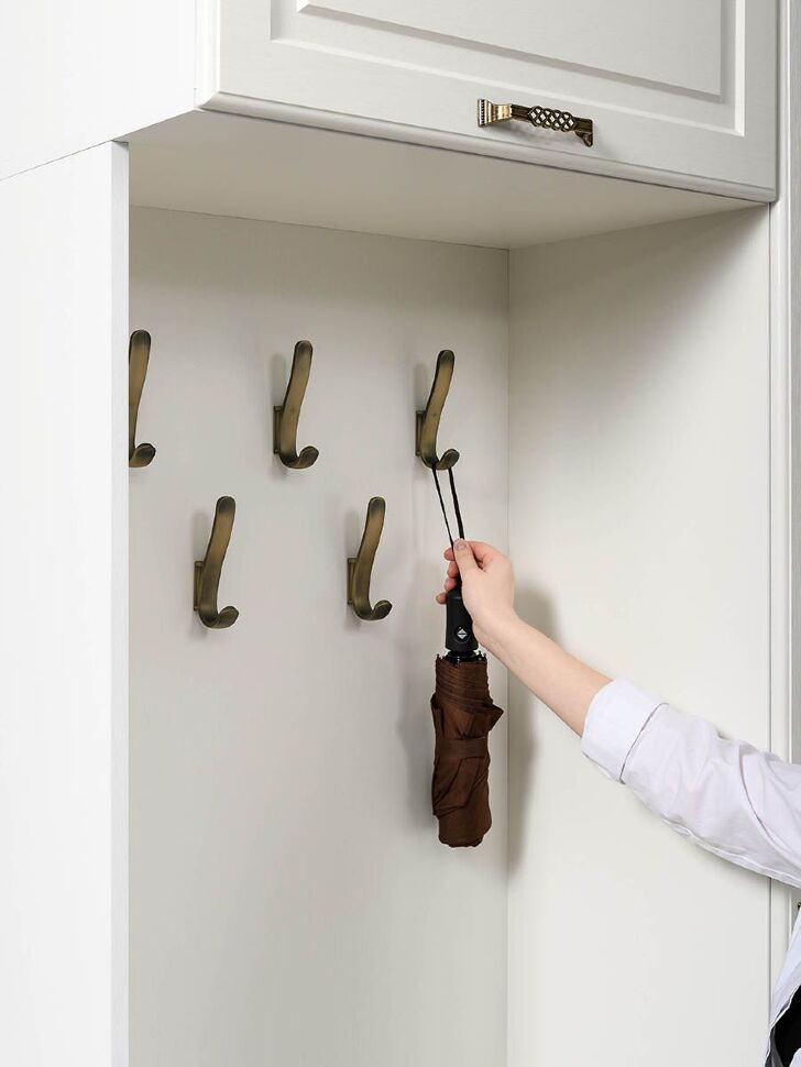 Прихожая Ливерпуль 2 Белый/Ясень ваниль