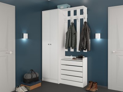 Прихожая Ямайка ТЭКС (Белый)