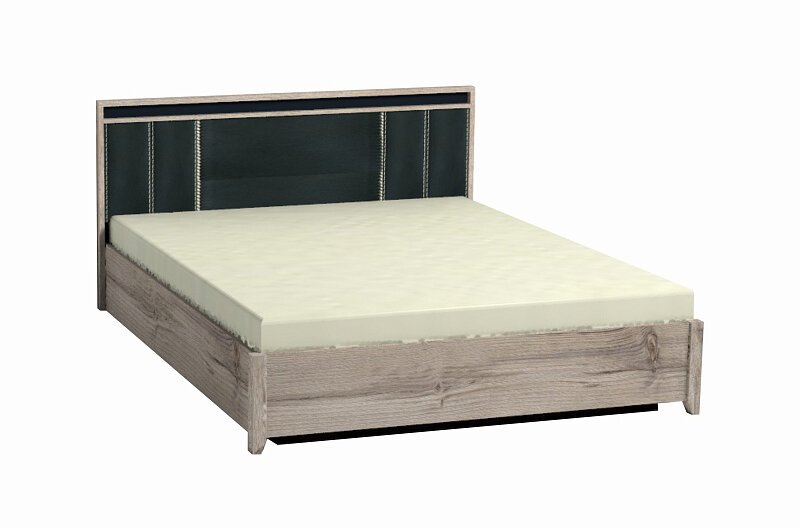 Кровать 140х200 с основанием из металла Nature 308 (Глазов) Гаскон пайн