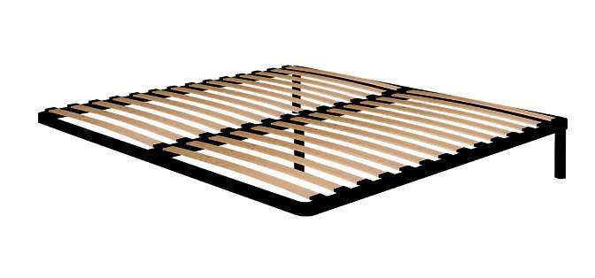 Кровать 140х200 с основанием из металла Nature 308 (Глазов) Гаскон пайн