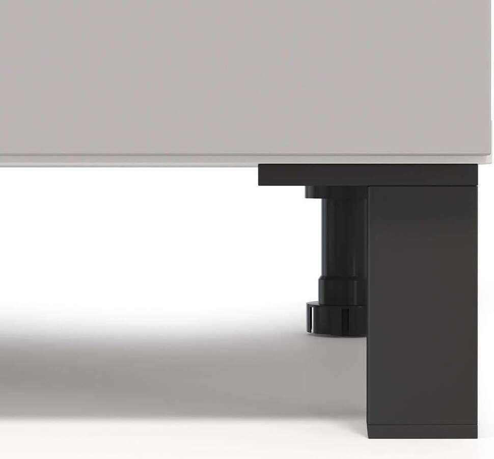 Кухня Венера угловая 1000 х 3700 МДФ Кашемир фрезерованный