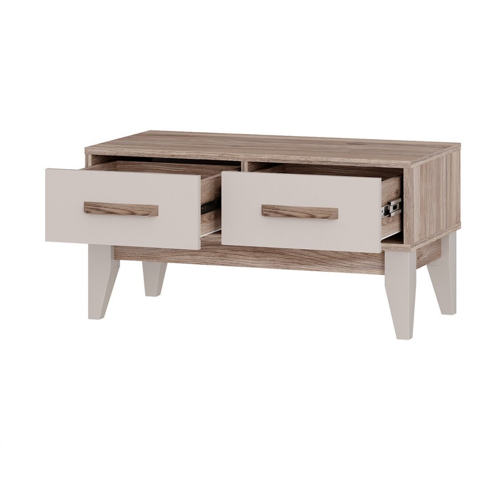 Тумба под ТВ Скандика ТБ-17 (Дуб смоки / Кашемир)