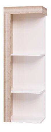 Полка навесная Люмен 07 Ижмебель (Дуб Сакраменто)