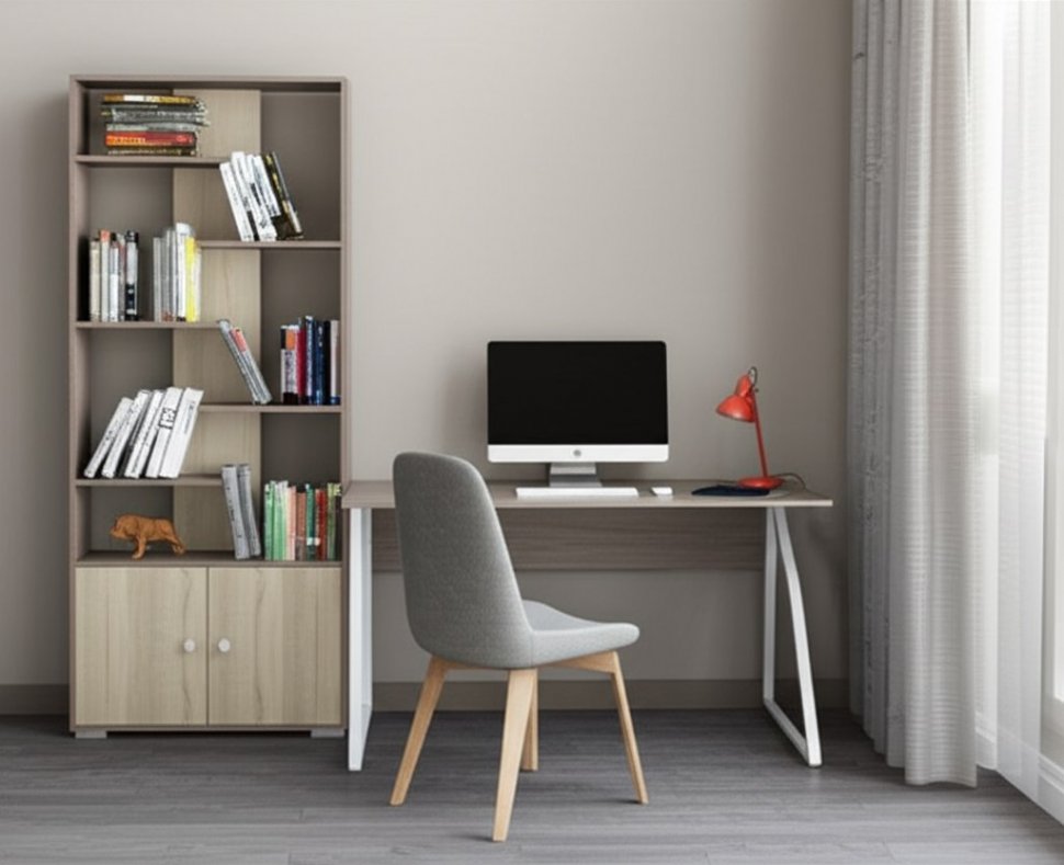 Шкаф-стеллаж Ромео-4 ТЭКС (Ясень шимо)