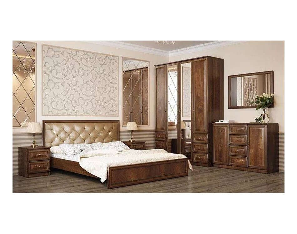 Спальня Габриэлла Дуб Кальяри/дуб коньяк