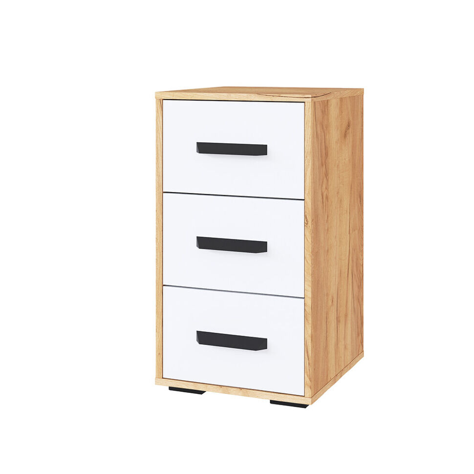 Тумба с ящиками Квартет-13 (ТЭКС) Белый