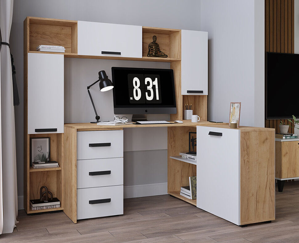 Тумба с ящиками Квартет-13 (ТЭКС) Белый