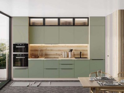 Кухня Норвуд 3 Дуб Делано / Олива