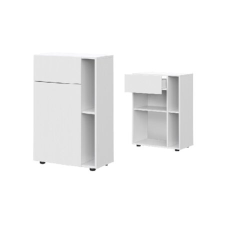 Тумба для обуви Страйк (Арника) Белый текстурный