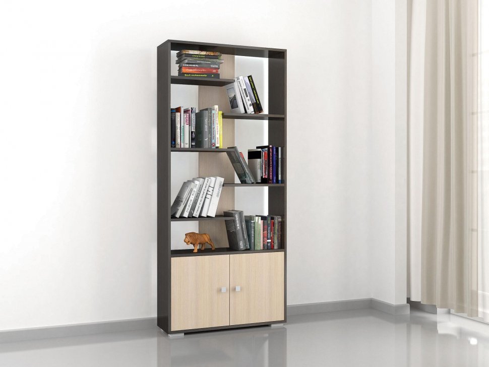 Шкаф-стеллаж Ромео-4 ТЭКС (Венге)