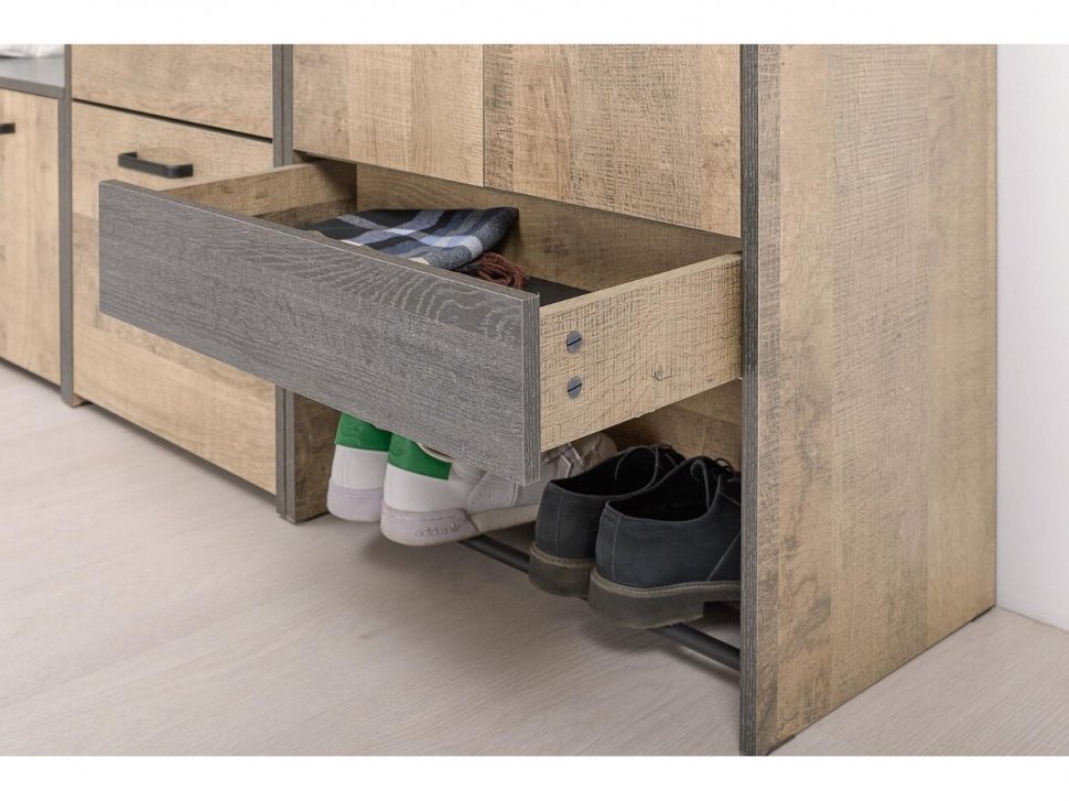 Трувор шкаф для одежды 13.328.02 Дуб Гранж Песочный/Интра