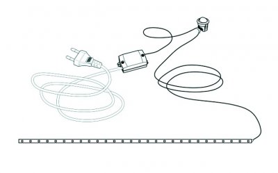 Светодиодная подсветка Nature 94 (для шкафа Nature 87) Глазов-мебель