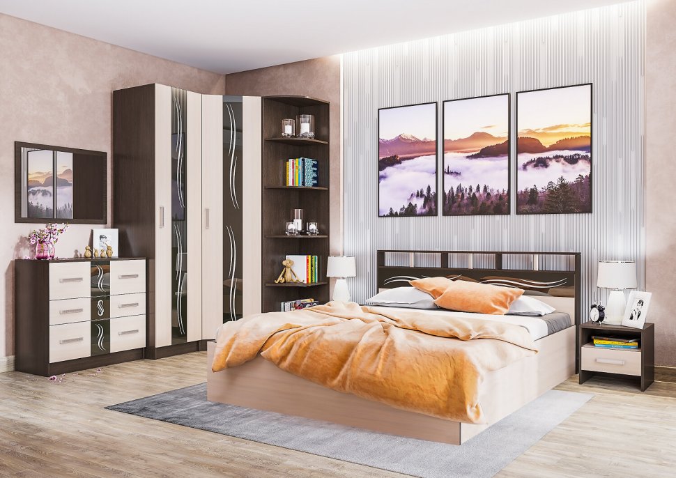 Шкаф угловой Эрика (ТЭКС)