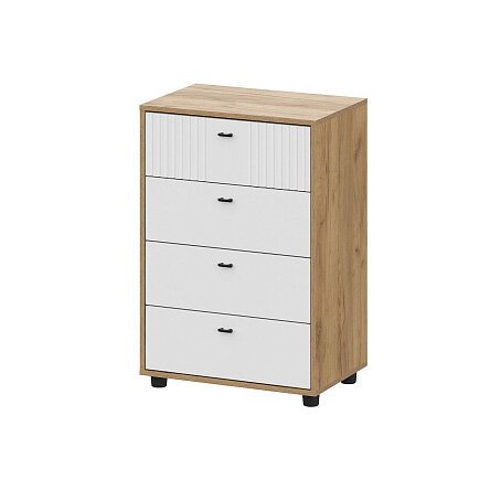 Комод 4 ящика Милан (SV-Мебель) Белый
