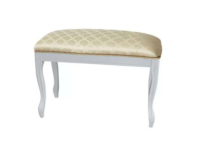 Банкетка Б-9 белый/андрис бежевый