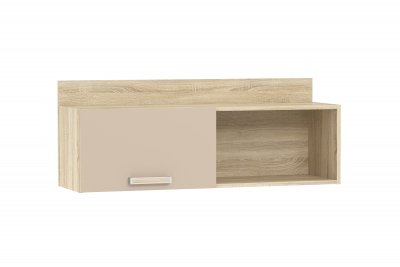 Полка с дверкой НМ 011.38 Акварель Капучино