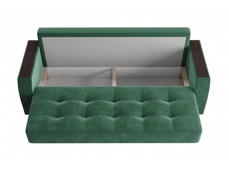 Диван Нью-Йорк 3т Модель 036 / Велюр Ультра форест