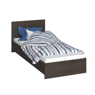 Кровать 80х200 Ронда КР-080 без основания Венге