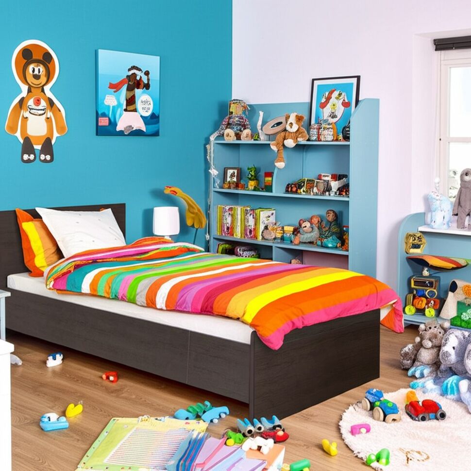 Кровать 80х200 Ронда КР-080 без основания Венге