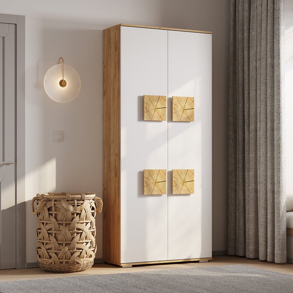 Шкаф 2-дверный Тиволи ШК-01 (БТС)