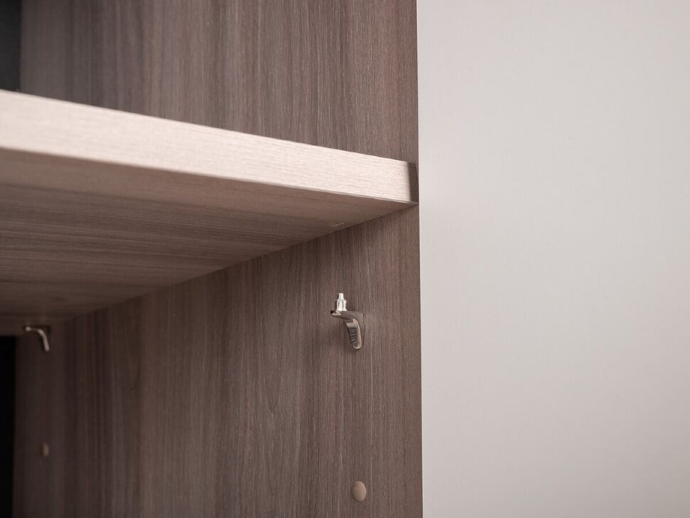 Роквуд шкаф навесной 16.322.01 Эмили Блаш / Графит