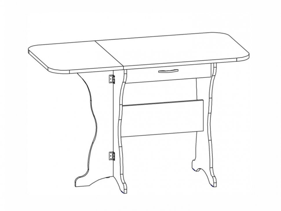 Стол-тумба СТ-03 Анкор Светлый