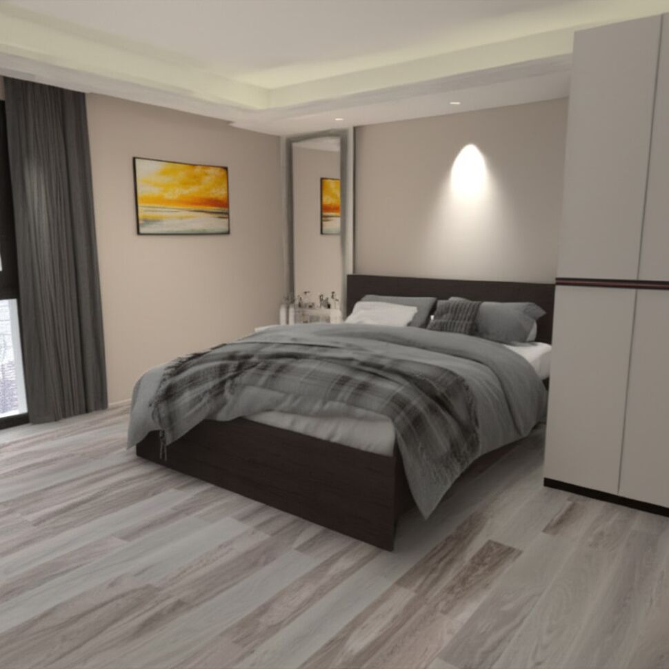 Кровать 140х200 Ронда КР-140 без основания Венге