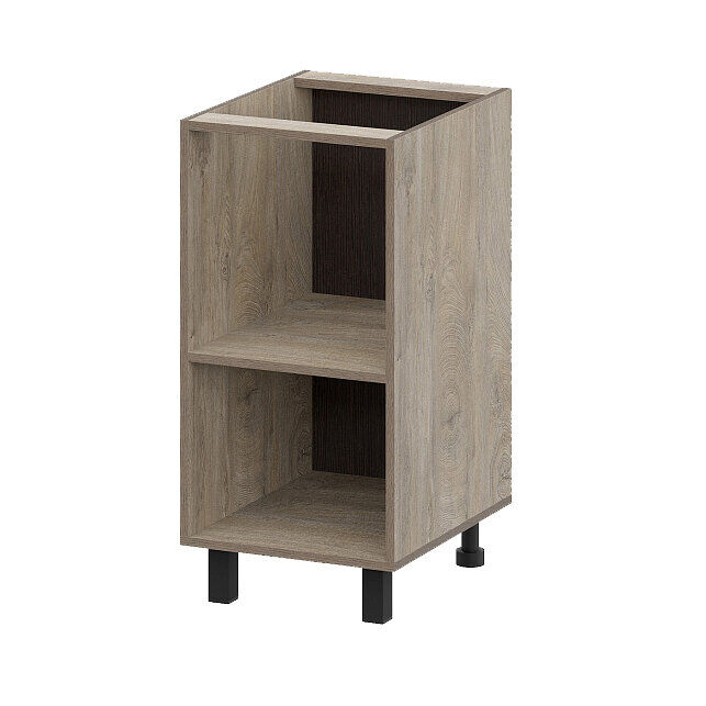 Шкаф кухонный напольный 40 см Этна 4С1 (Софт Грей)