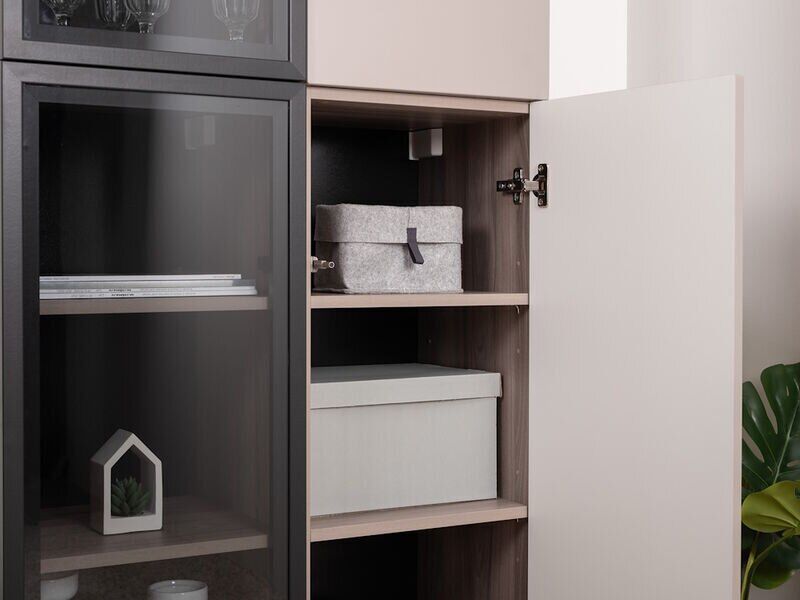 Роквуд шкаф навесной 16.322.01 Эмили Блаш / Крем