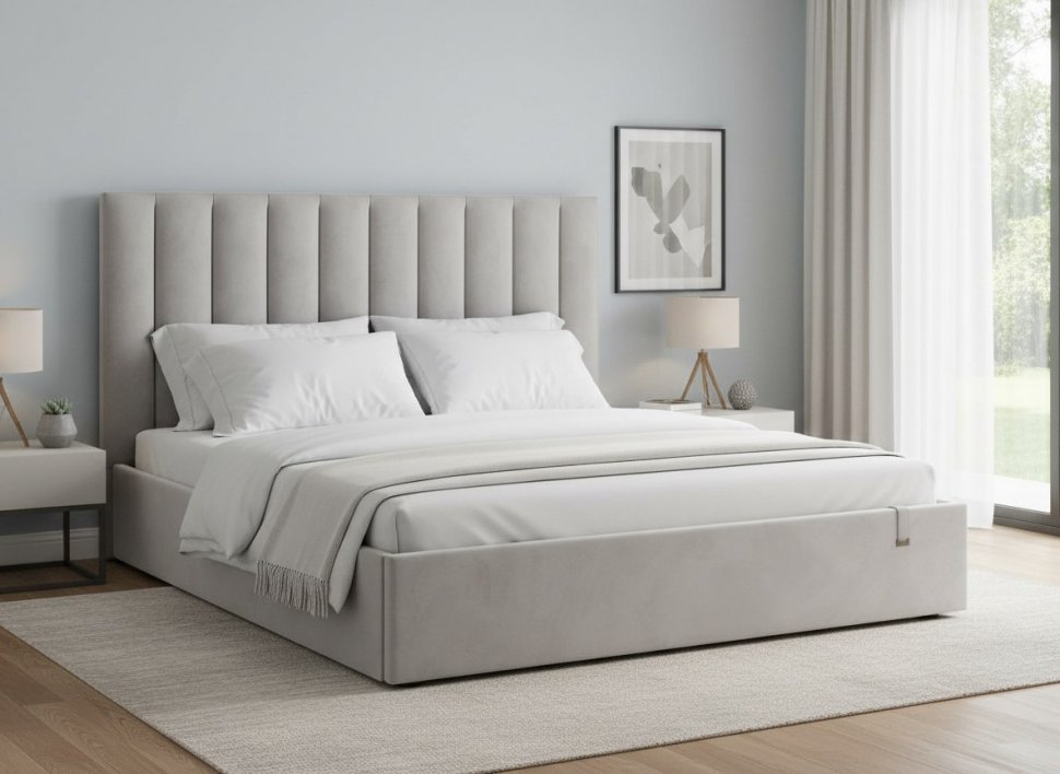 Кровать Ingrid 1800 модель 312 Ультра смог