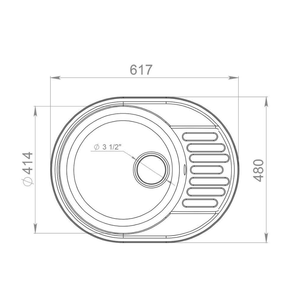 Мойка QUARZ 58, песочный