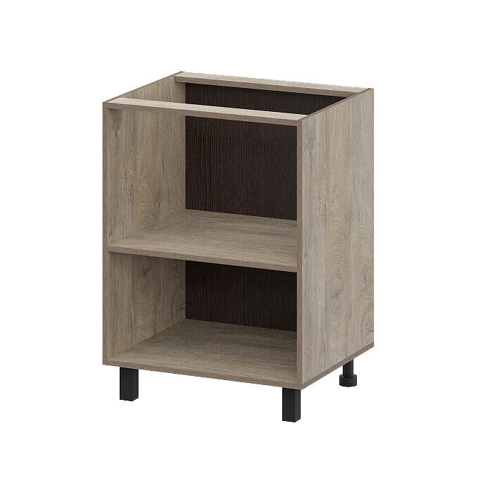 Шкаф кухонный напольный 60 см Этна 6с1 (Софт Грей)