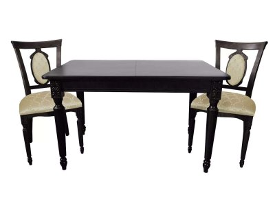 Обеденная группа СО-7/С-11 черный/бежевый