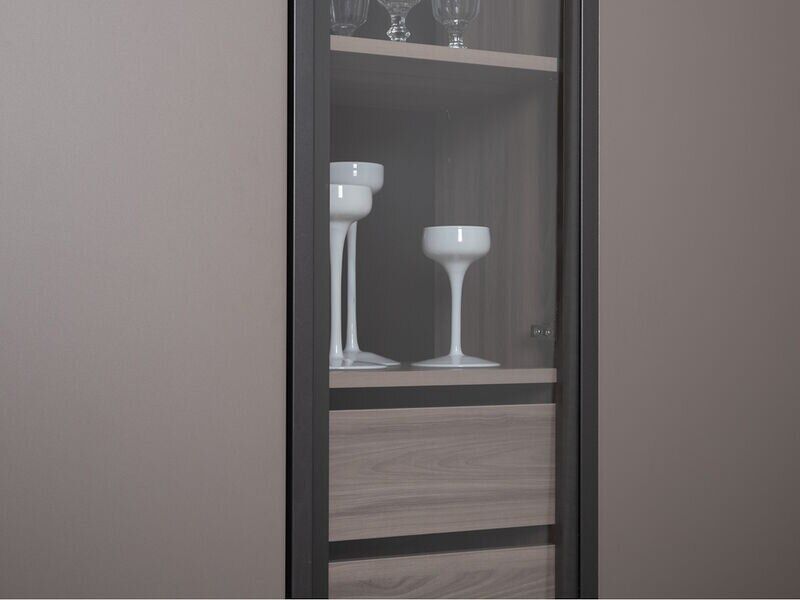 Роквуд шкаф-витрина 16.322.04 Эмили Блаш